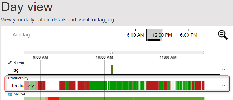 manictime feature request